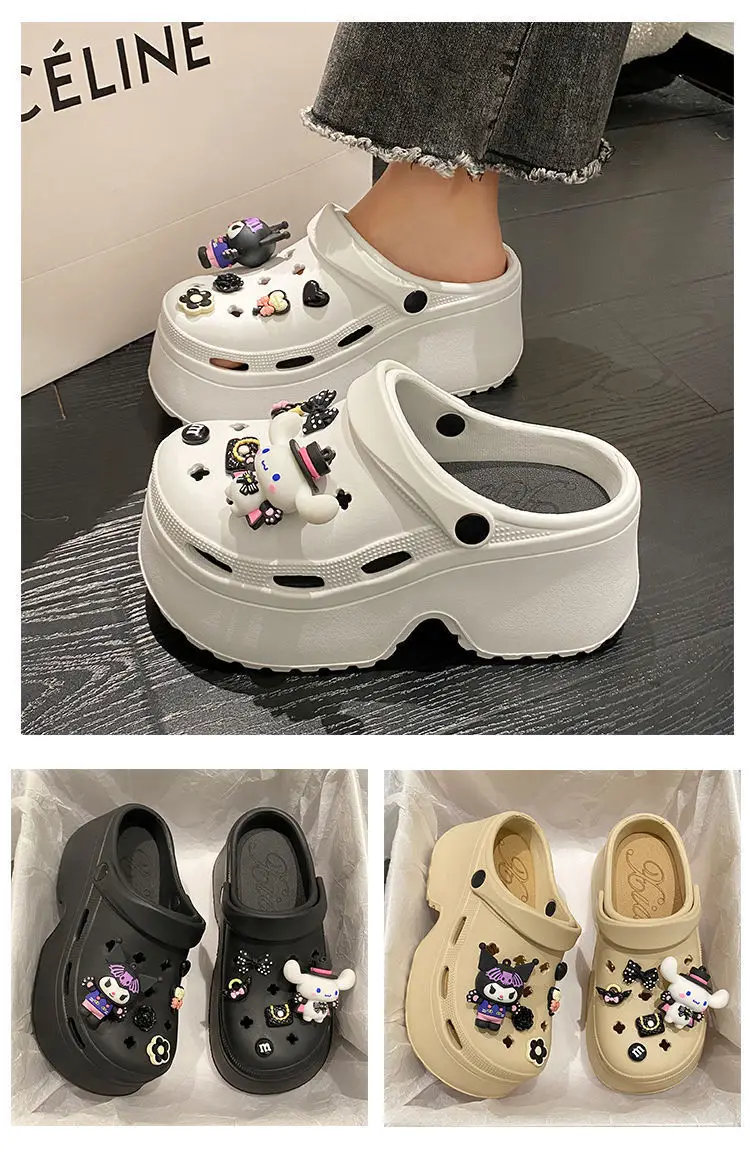 Women Cartoon Cave Shoes White 2024 Summer Non-Slip — feature 14