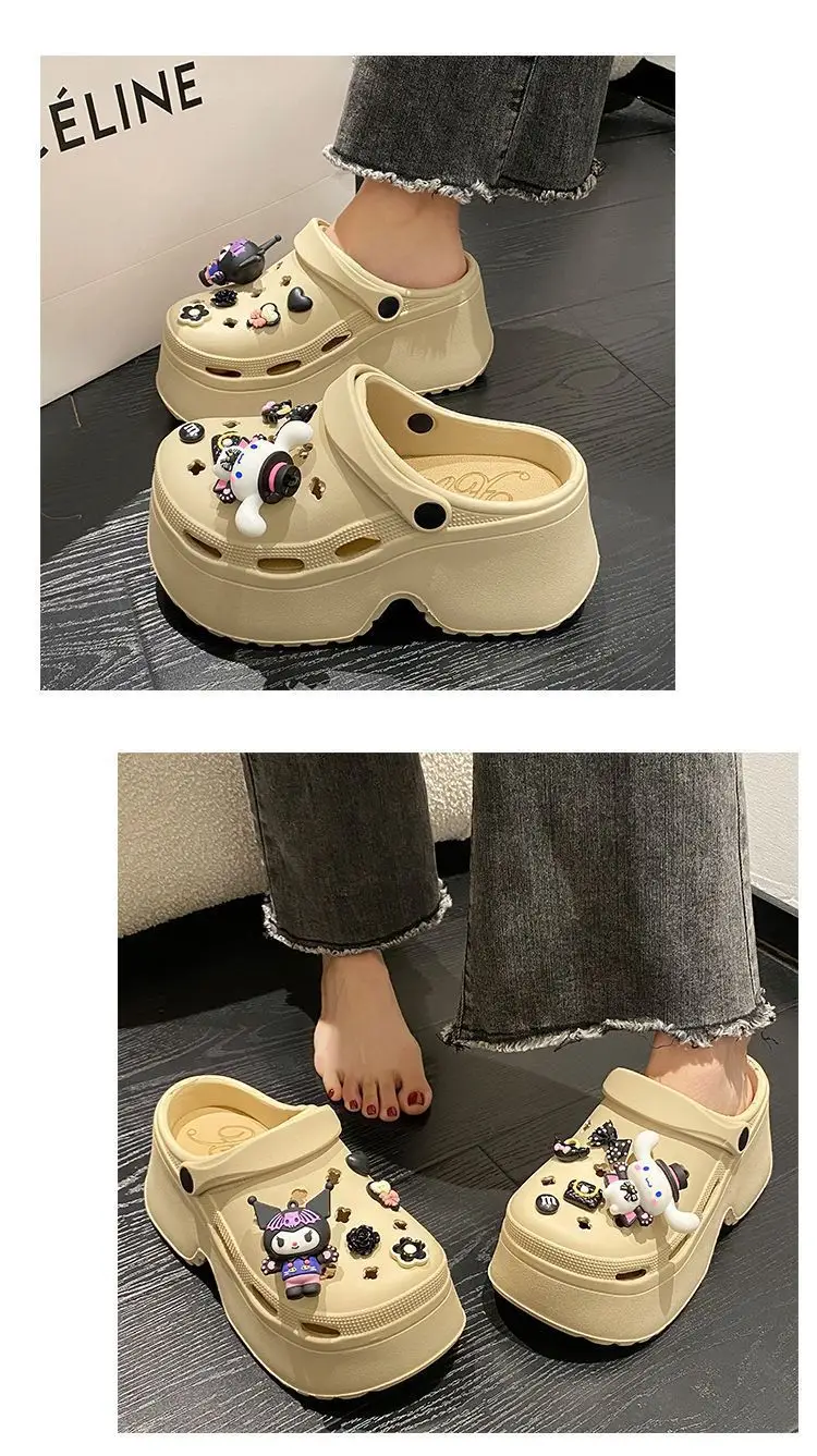 Women Cartoon Cave Shoes White 2024 Summer Non-Slip — feature 15