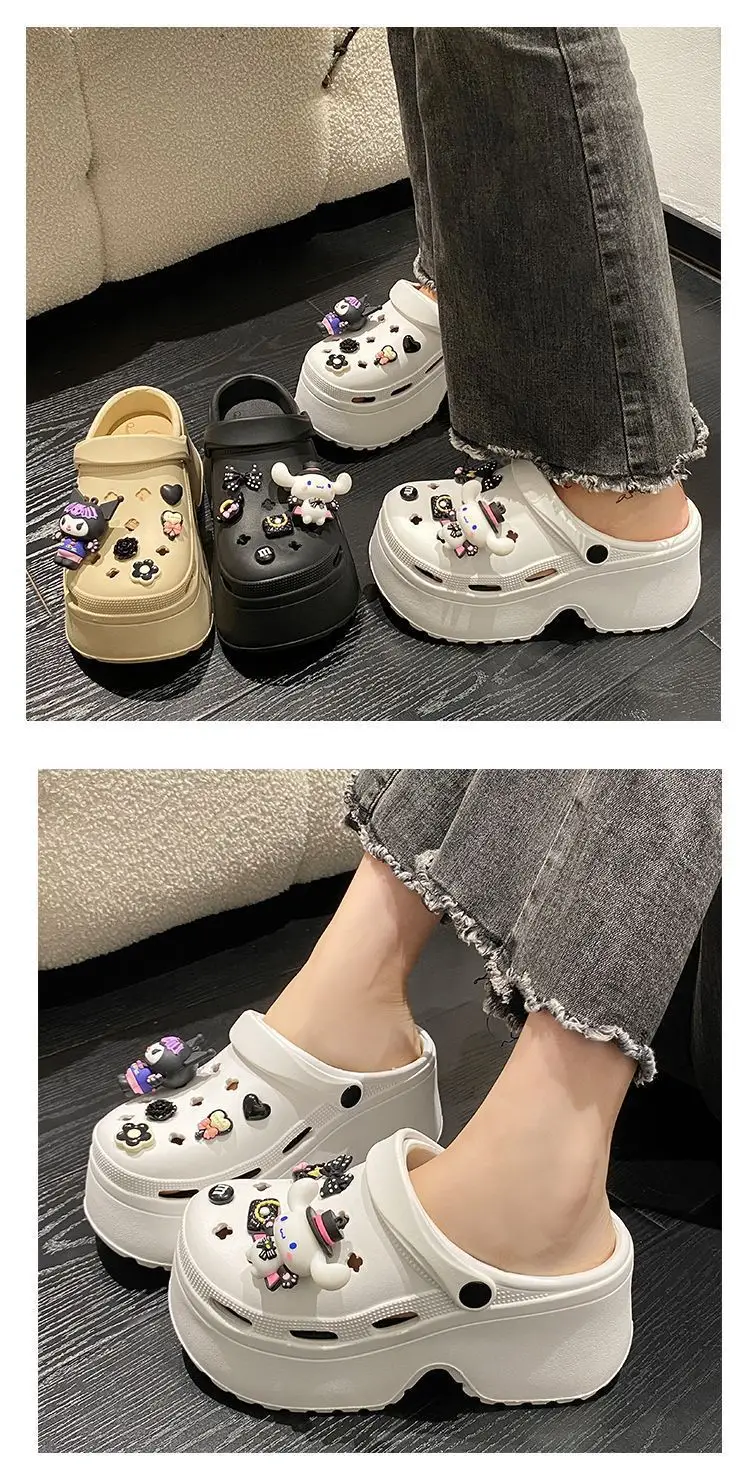 Women Cartoon Cave Shoes White 2024 Summer Non-Slip — feature 18