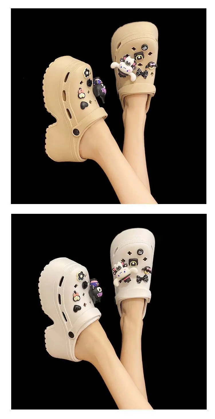 Women Cartoon Cave Shoes White 2024 Summer Non-Slip — feature 24