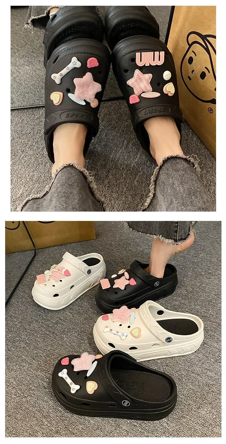 2024 Women's Pink Clogs with Cute Decor — feature 21