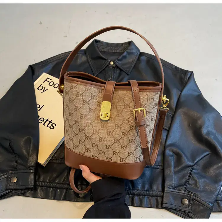 Cross-Border Brown Monogram Shoulder Bag for Women — feature 26