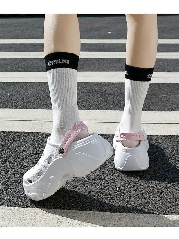 Women's Pink EVA Summer Sandals Thick Non-Slip — feature 29
