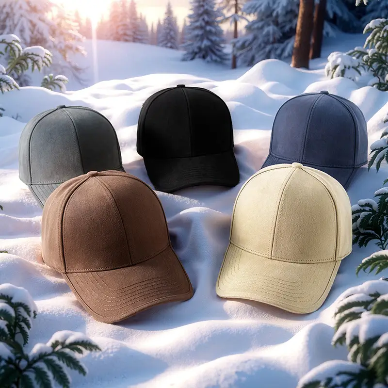 Warm Wool Baseball Caps for Men Winter Outdoor Riding - Image 7