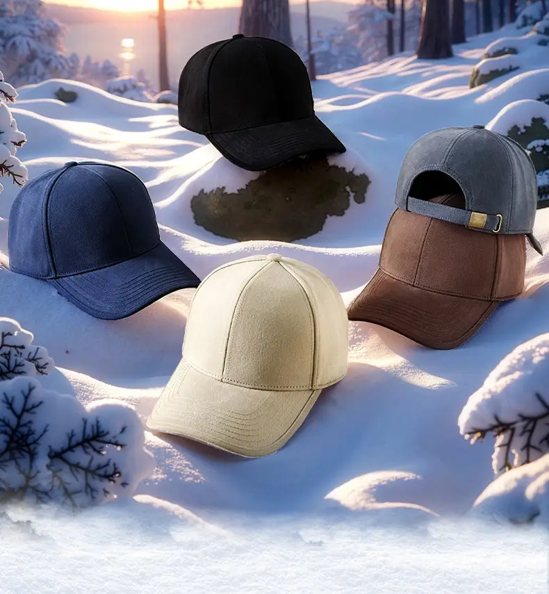 Warm Wool Baseball Caps for Men Winter Outdoor Riding — feature 20