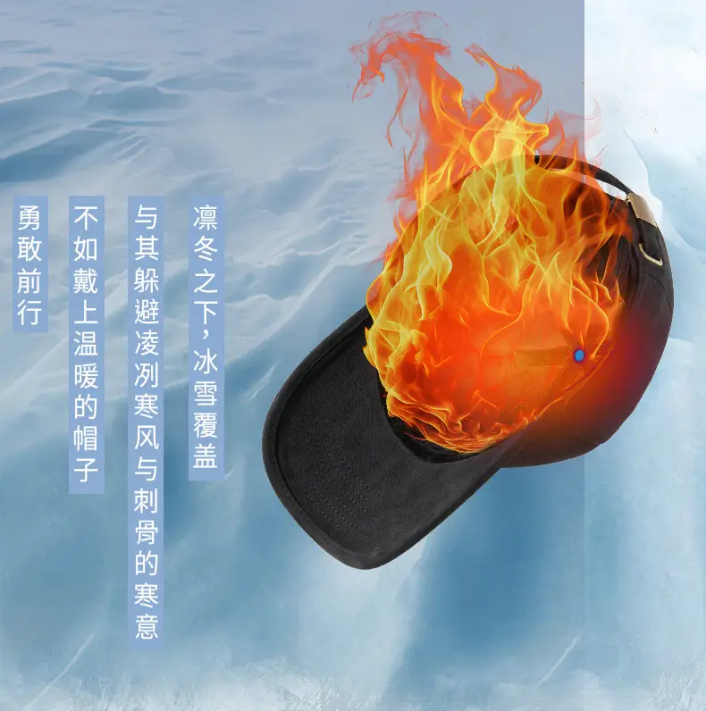 Warm Wool Baseball Caps for Men Winter Outdoor Riding — feature 9