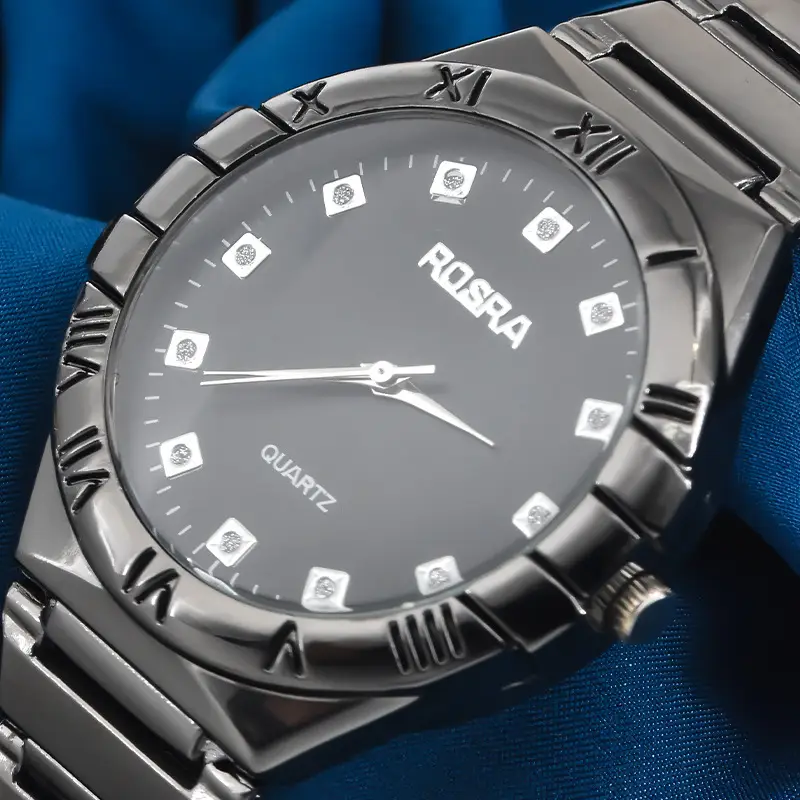 Men's Steel Band Quartz Watch Silver Dial — feature 15