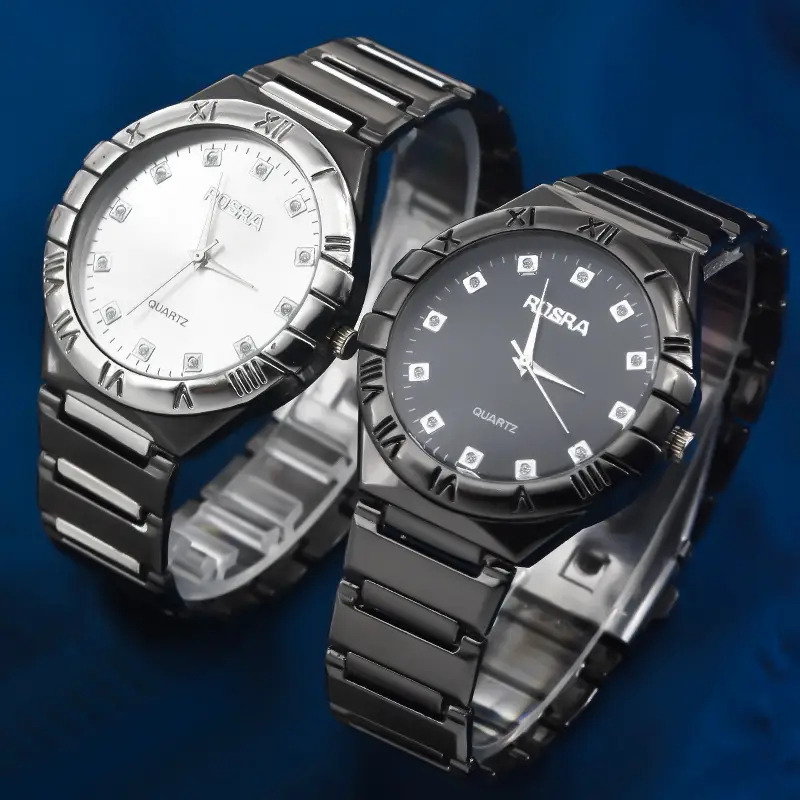 Men's Steel Band Quartz Watch Silver Dial — feature 23