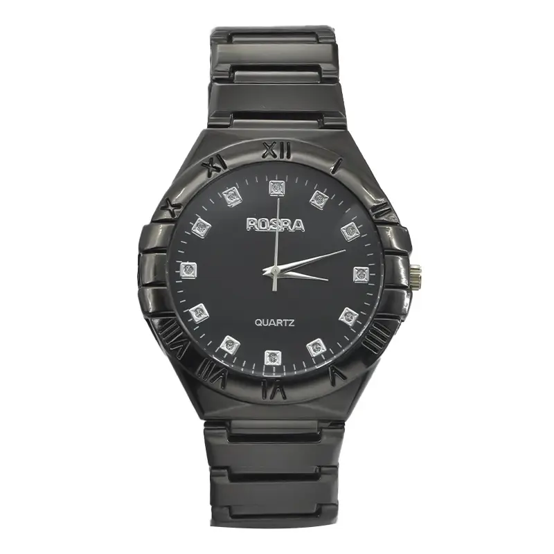 Men's Steel Band Quartz Watch Silver Dial - Image 9