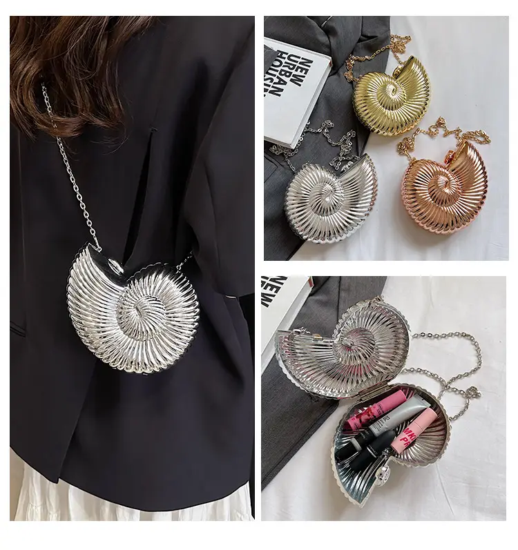 Gold Shell Crossbody Bag for Women 2024 — feature 12