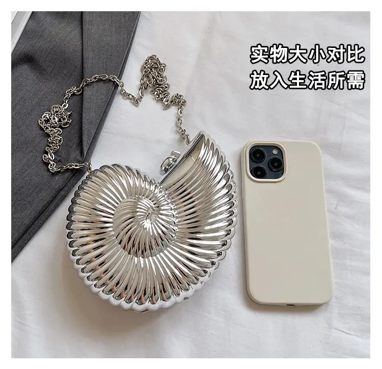 Gold Shell Crossbody Bag for Women 2024 — feature 6