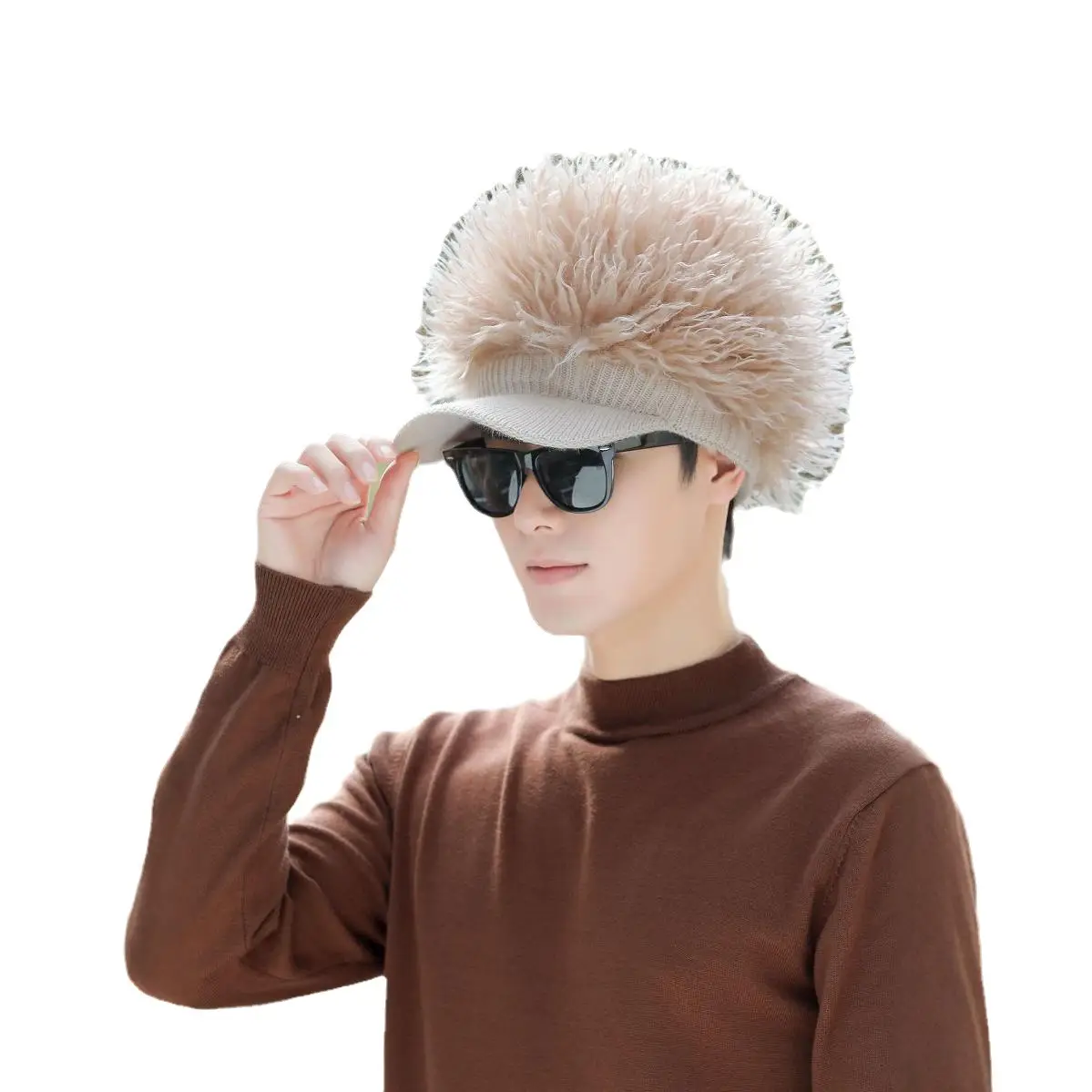 Men Women Winter Plush Baseball Cap Sweet Cool Warm - Image 9
