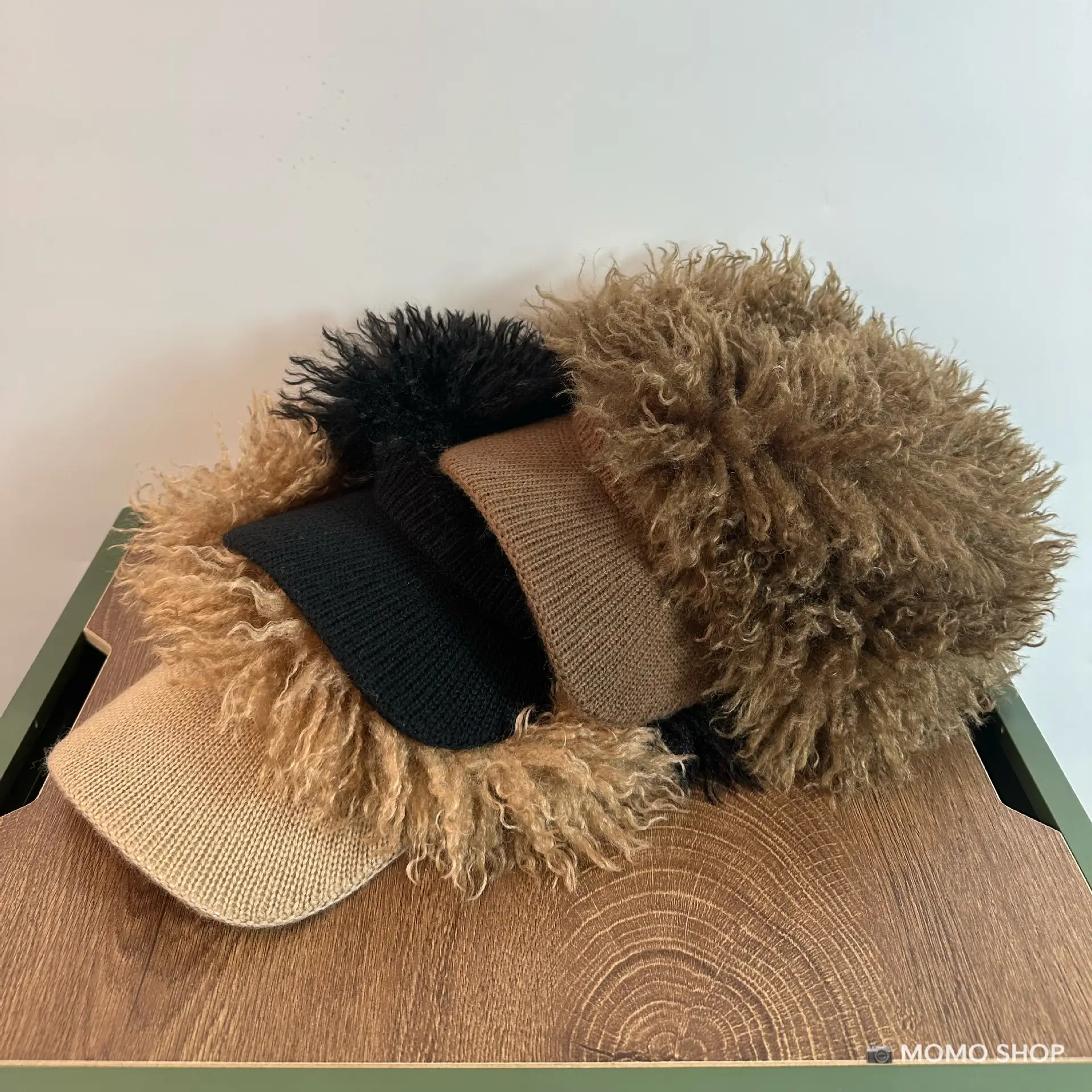 Men Women Winter Plush Baseball Cap Sweet Cool Warm — feature 2