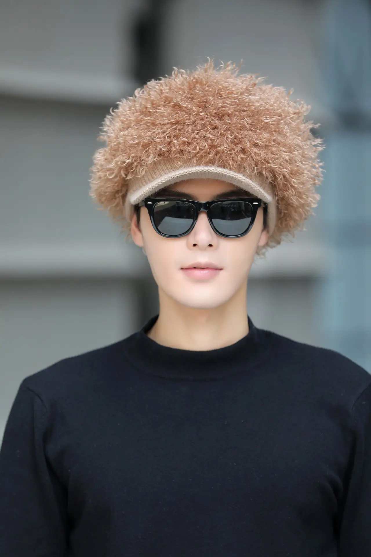 Men Women Winter Plush Baseball Cap Sweet Cool Warm — feature 6