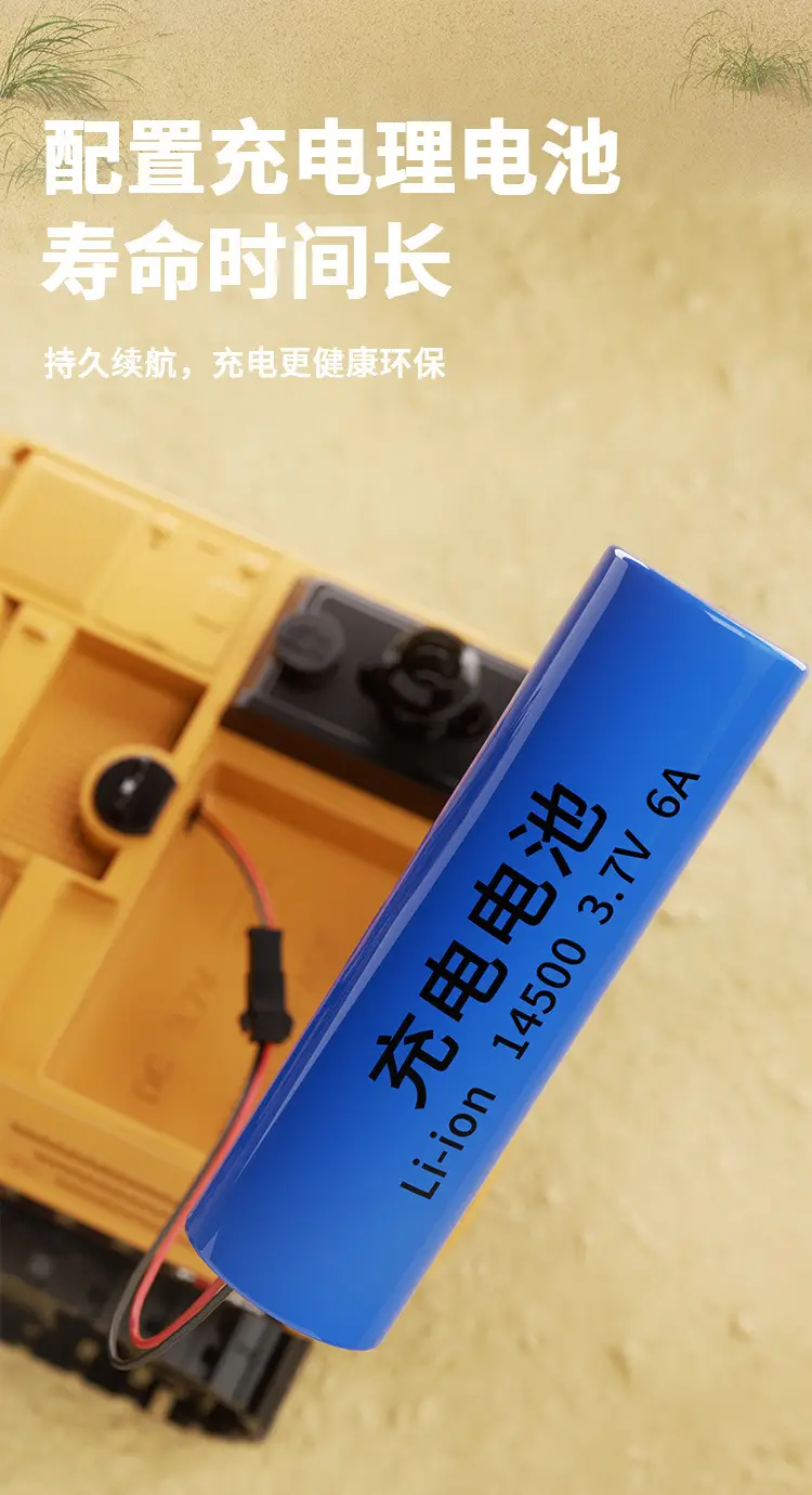 Super large remote control excavator boy toy car alloy engineering car children electric excavator excavator large — feature 13