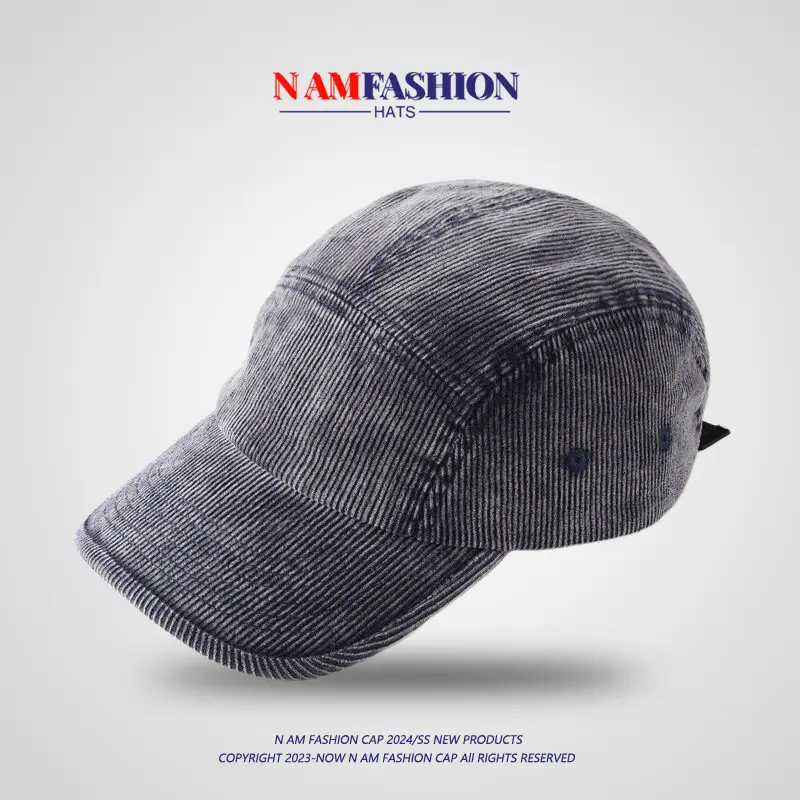 Women Pink Corduroy Winter Cap Baseball Hat - Image 13