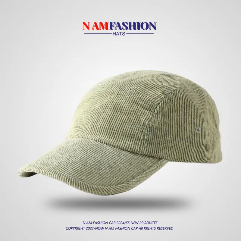 Women Pink Corduroy Winter Cap Baseball Hat — feature 2