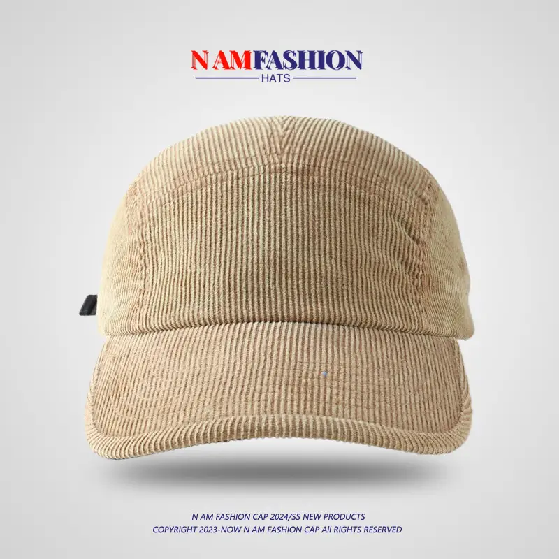 Women Pink Corduroy Winter Cap Baseball Hat — feature 8