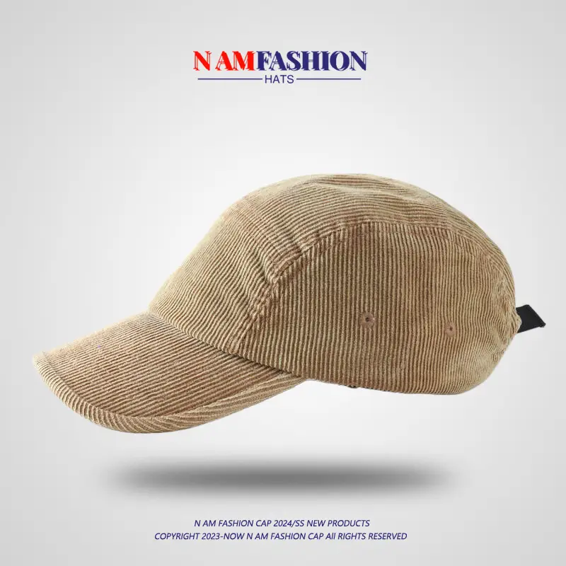 Women Pink Corduroy Winter Cap Baseball Hat — feature 9