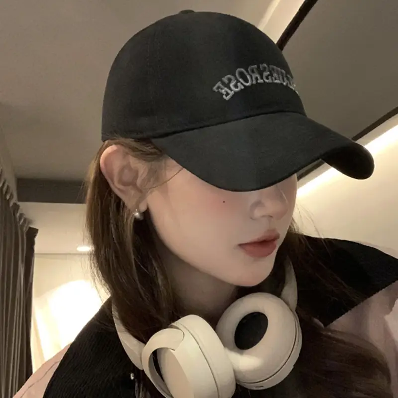 Women's Beige Baseball Cap with "Belle Boski" Embroidery - Image 11