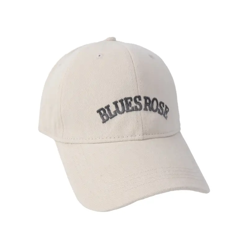 Women's Beige Baseball Cap with "Belle Boski" Embroidery - Image 12