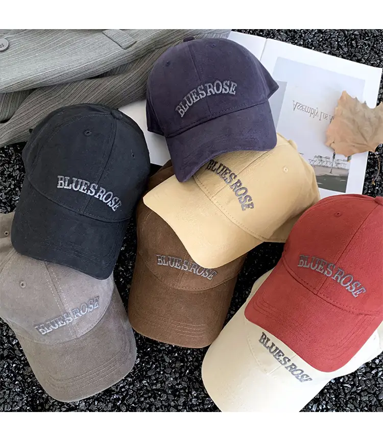 Women's Beige Baseball Cap with "Belle Boski" Embroidery — feature 12