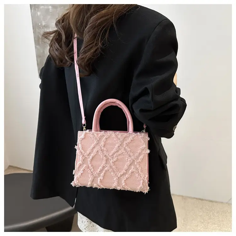 2025 Trendy White Square Satchel Bag with Detachable Strap — feature 12