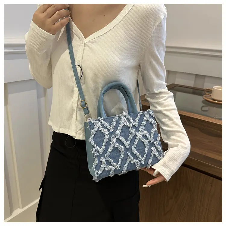 2025 Trendy White Square Satchel Bag with Detachable Strap — feature 13