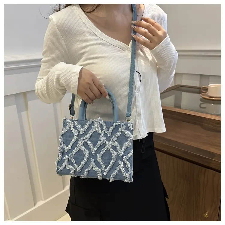 2025 Trendy White Square Satchel Bag with Detachable Strap — feature 14