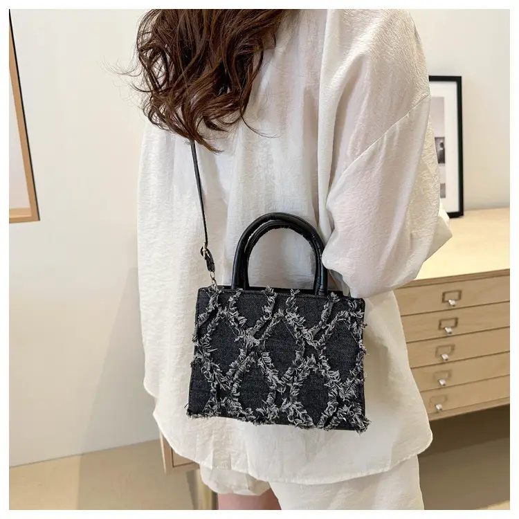 2025 Trendy White Square Satchel Bag with Detachable Strap — feature 18