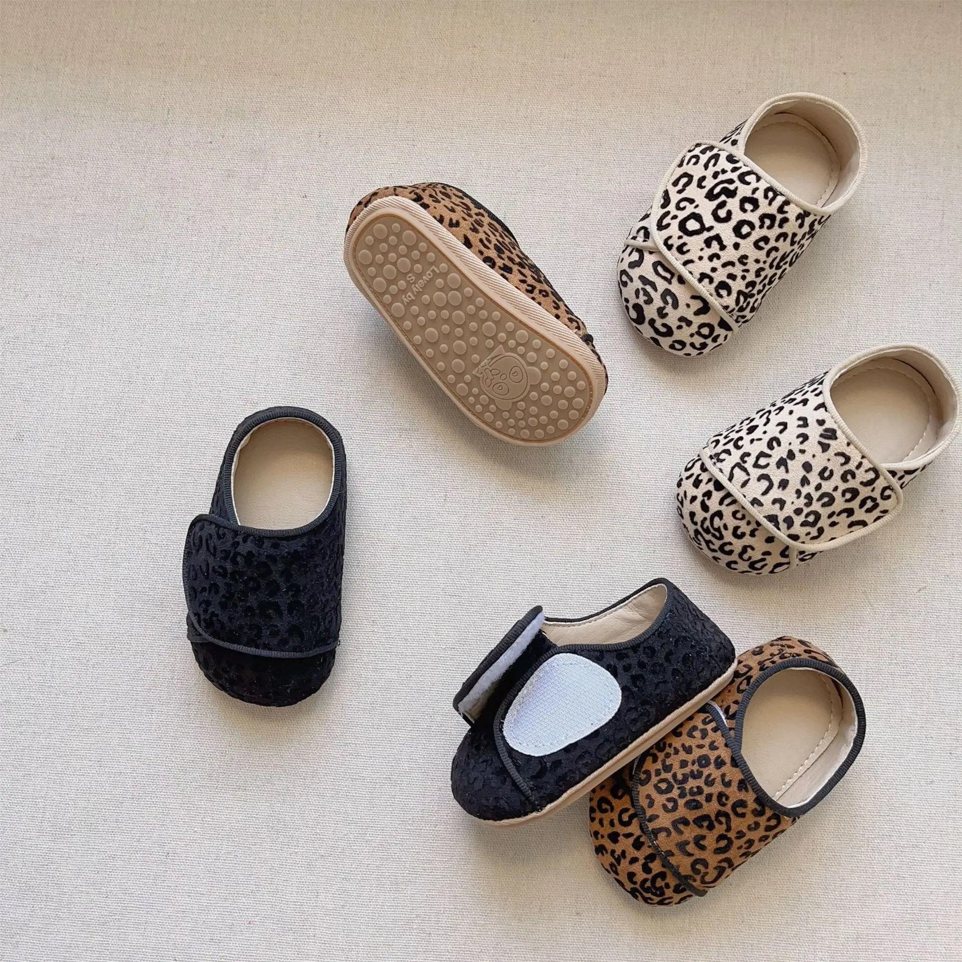Leopard Print Baby Shoes Non-Slip Soft Bottom — feature 10