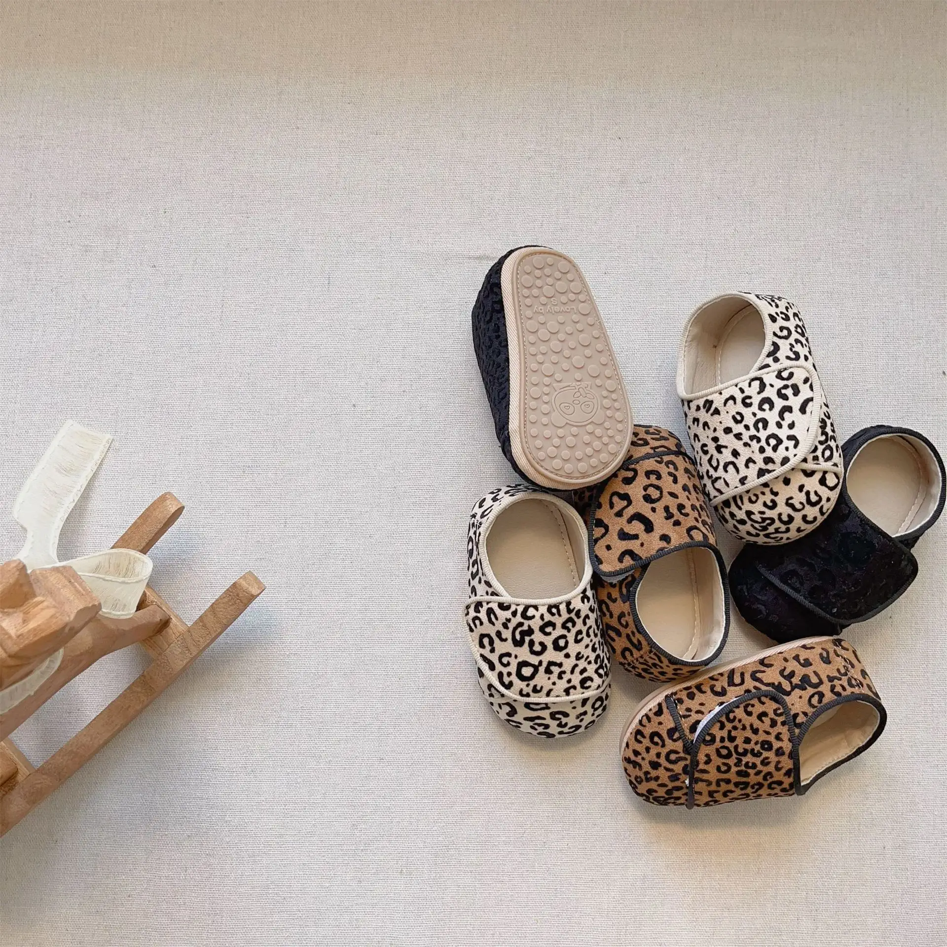 Leopard Print Baby Shoes Non-Slip Soft Bottom — feature 3