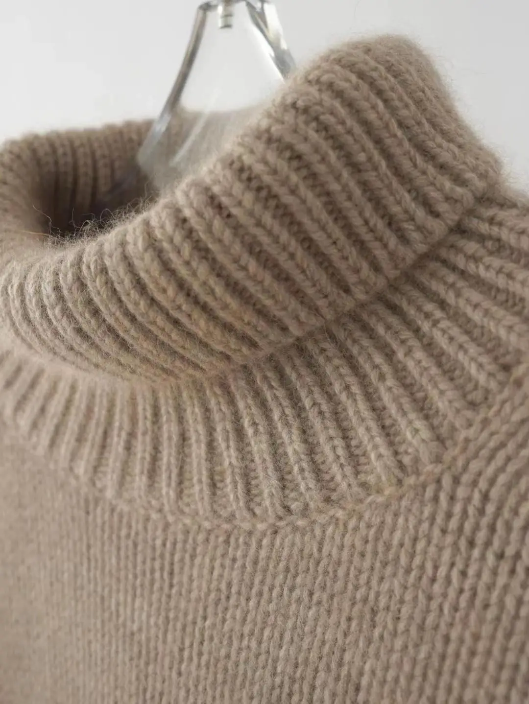 European Sweater 2025 Autumn and Winter New High Collar Loose Versatile Knitted Pullover Lazy Style Inner Wear Outer Bottoming Shirt — feature 22