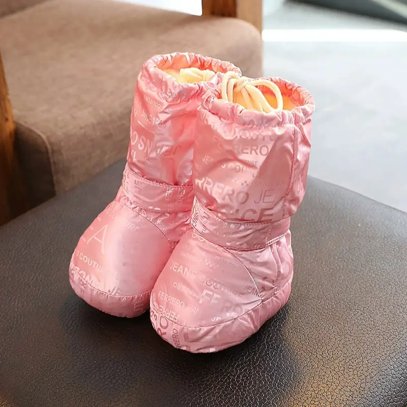 Baby Winter Shoes White Cotton Warm Anti-Slip 3-6M — feature 11