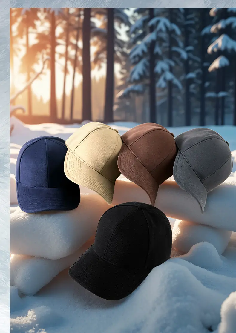 2025 Winter Hats for Men Warm Plush Beaded Caps — feature 13