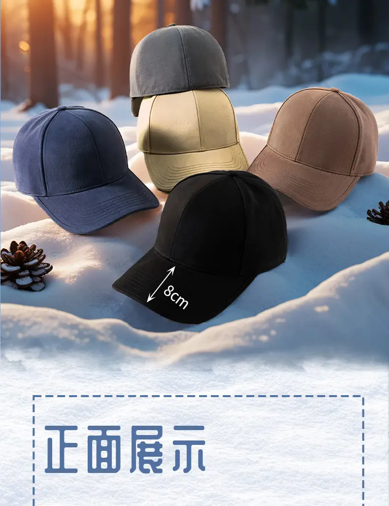2025 Winter Hats for Men Warm Plush Beaded Caps — feature 15