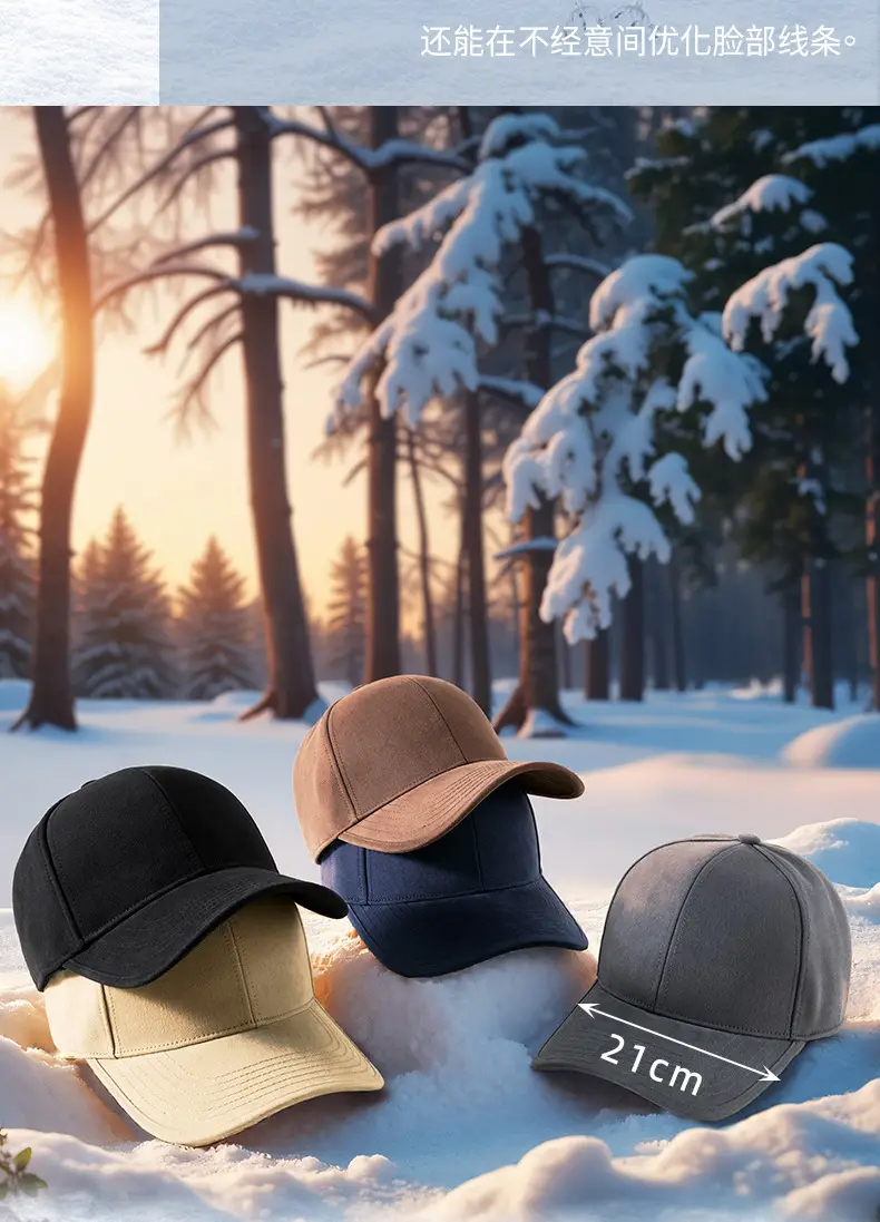 2025 Winter Hats for Men Warm Plush Beaded Caps — feature 17