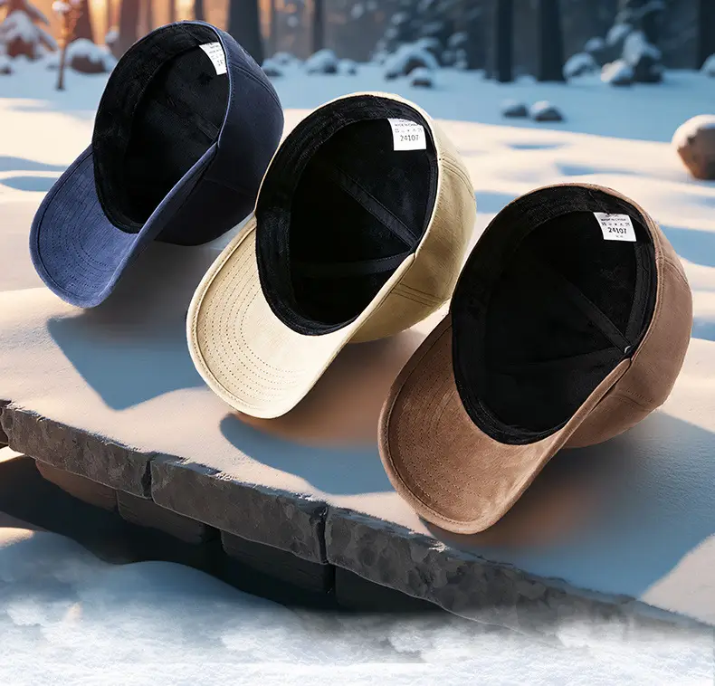 2025 Winter Hats for Men Warm Plush Beaded Caps — feature 22