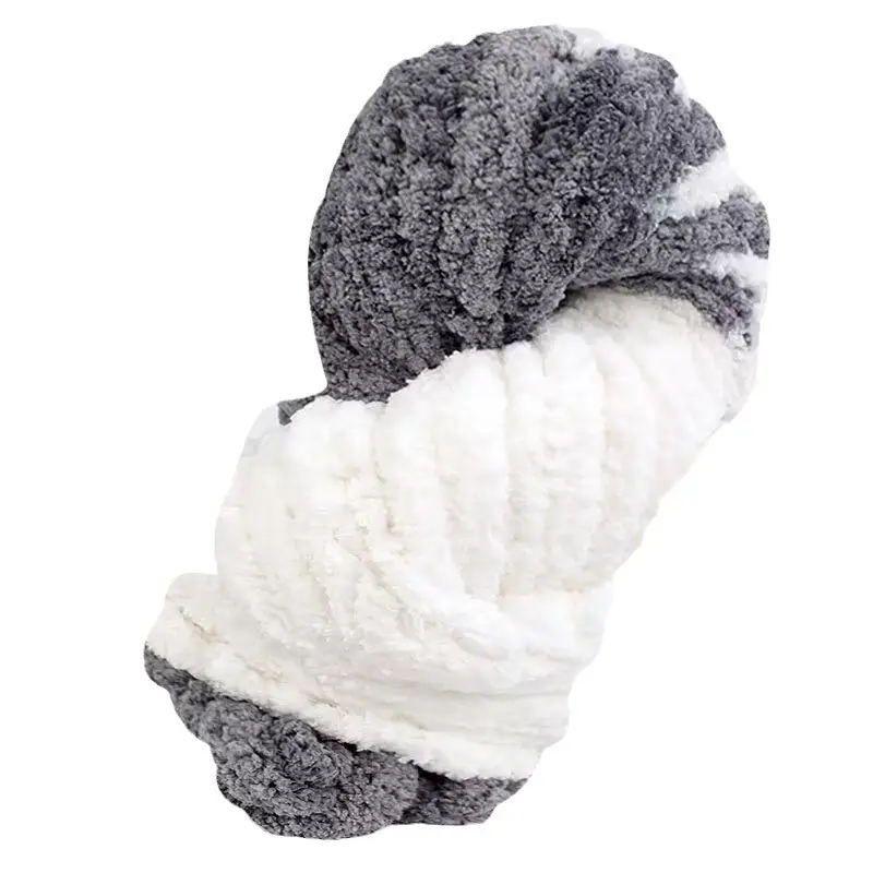 Super thick ice thread sausage yarn hand-woven scarf line cushion milk cotton wool wholesale hand-woven material bag