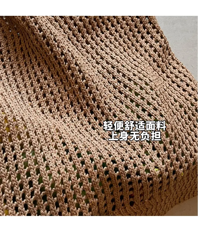 Women Knitted Shoulder Bag White 2024 Winter — feature 4