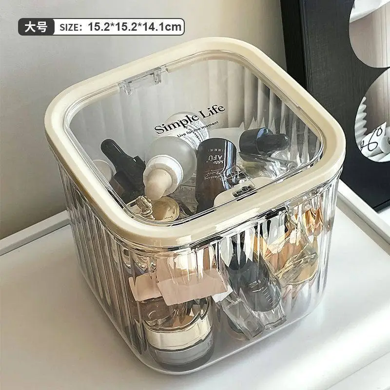 Children's Hair Accessories Storage Box Desktop Girl's Rubber Band Hair Rope Hair Clip Hair Rings Hair Band Transparent Jewelry Box
