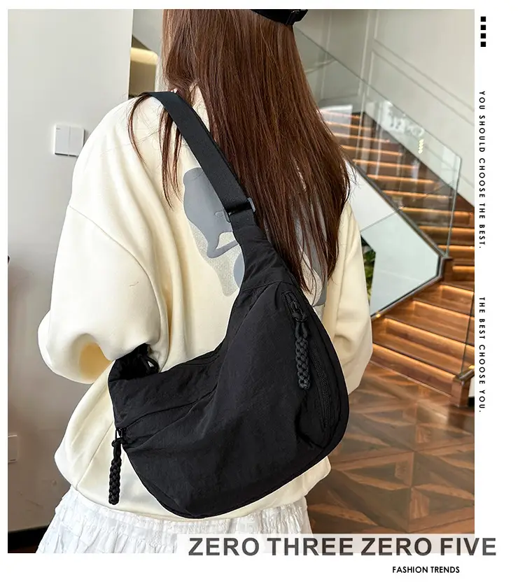 Yellow Japanese Style Crossbody Bag for Women — feature 1