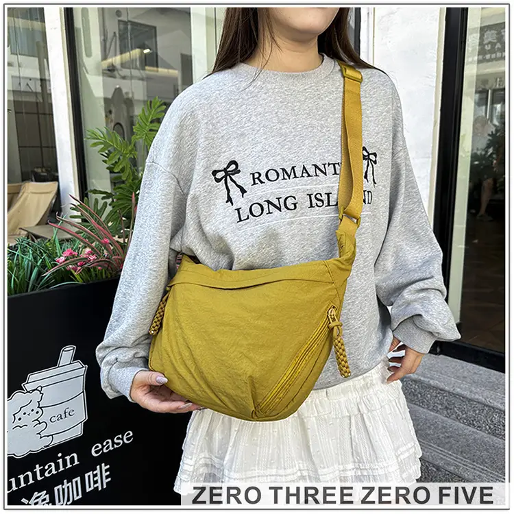 Yellow Japanese Style Crossbody Bag for Women — feature 19