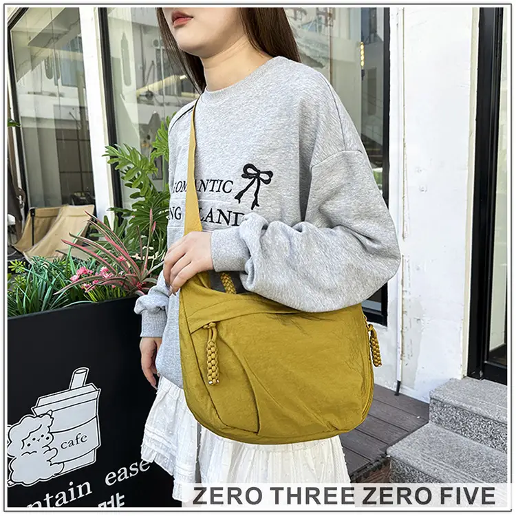 Yellow Japanese Style Crossbody Bag for Women — feature 20