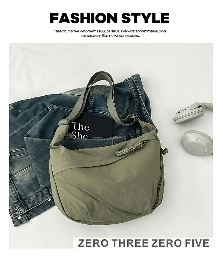 Yellow Japanese Style Crossbody Bag for Women — feature 26