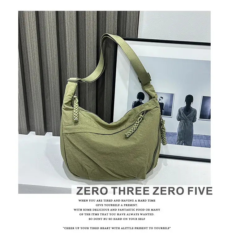 Yellow Japanese Style Crossbody Bag for Women — feature 40