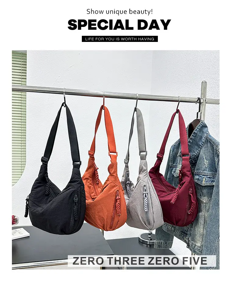 Yellow Japanese Style Crossbody Bag for Women — feature 42