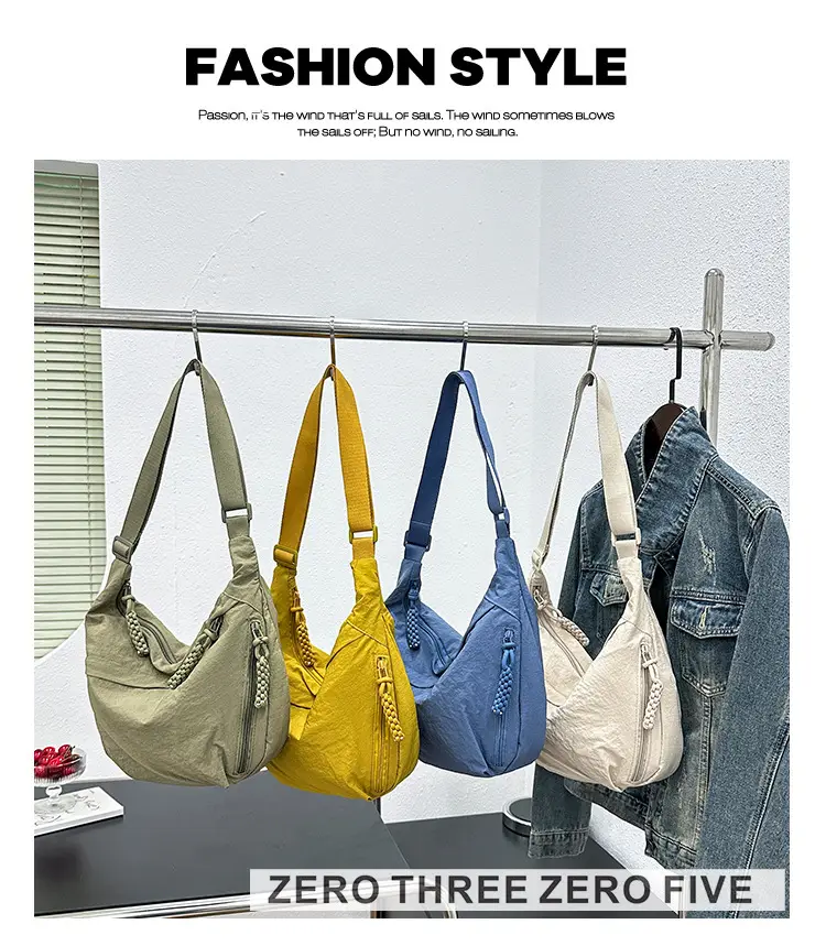 Yellow Japanese Style Crossbody Bag for Women — feature 43