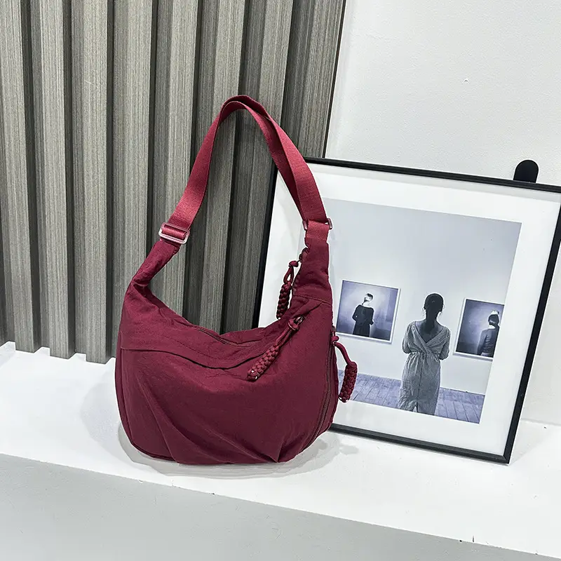 Yellow Japanese Style Crossbody Bag for Women