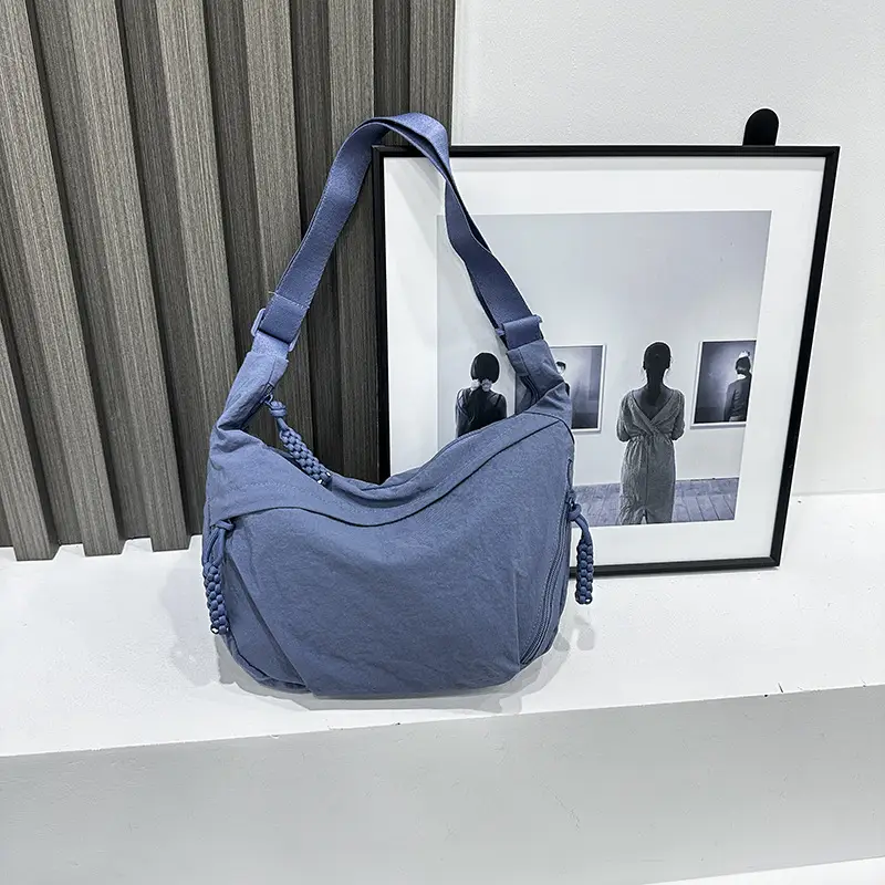 Yellow Japanese Style Crossbody Bag for Women